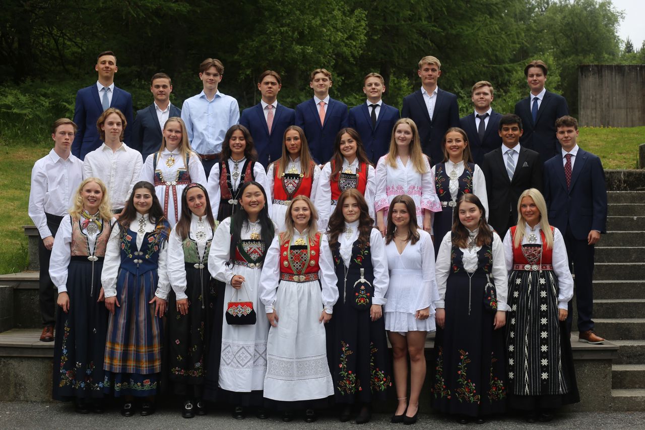Klassebilde av elevane i 3STC